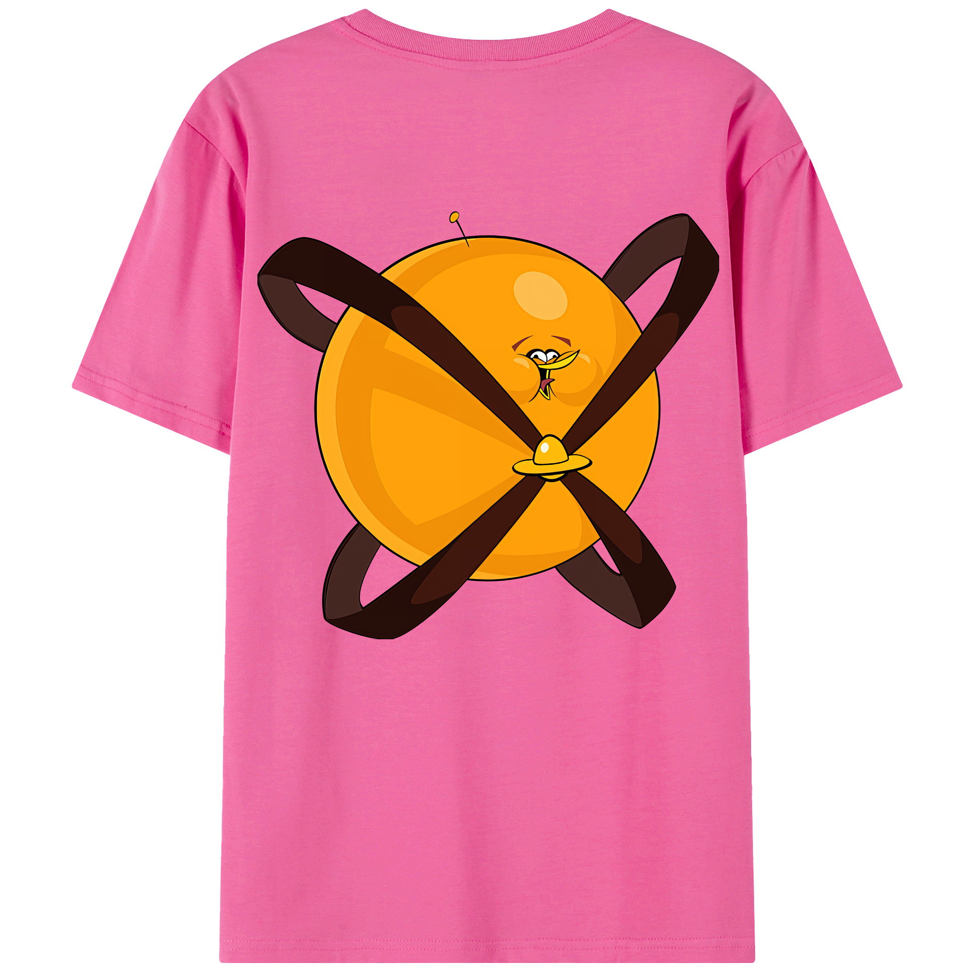 （画像用） Angry Birds アングリーバード レディース半袖Tシャツ(バックプリント)